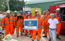 Sarens wint Safety Award voor veilig hijswerk aan bruggen SAA-project A9BAHO
