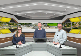 In de studio tijdens webinar Amstelveen in juni 2025