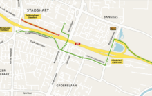 A9: Tijdelijke afsluiting afrit 5 Stadshart aan noordkant