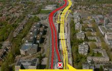 A9 Amstelveen: ook verkeer richting Utrecht/Almere door verdiepte ligging